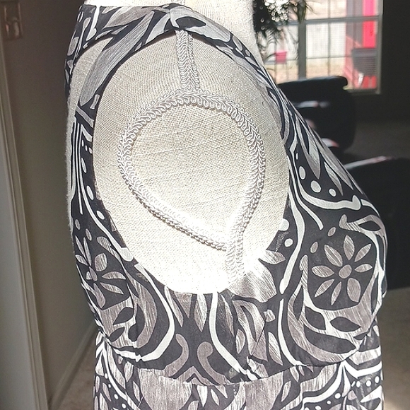 GLAM BLACK/GREY DRESS SIZE SMALL - Picture 5 of 12